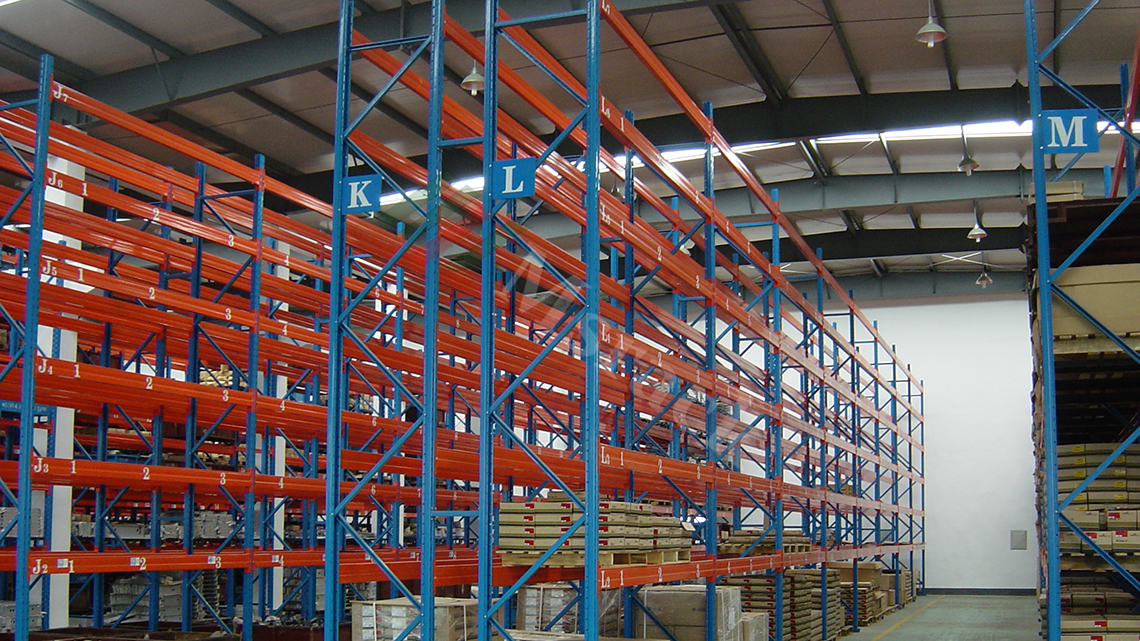 Heavy pallet rack