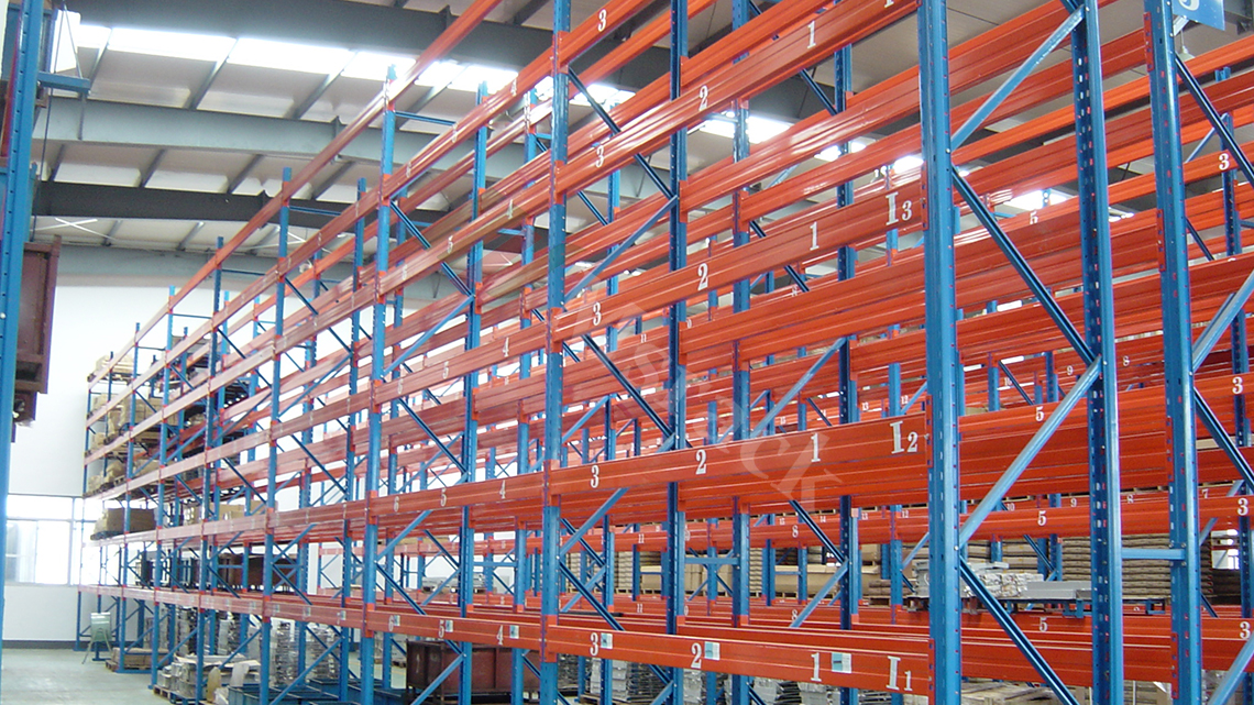 Heavy pallet rack